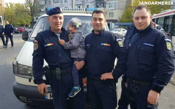 Copillul a fost găsit după câteva zeci de minute într-un autobuz Foto: IJJ Galaţi