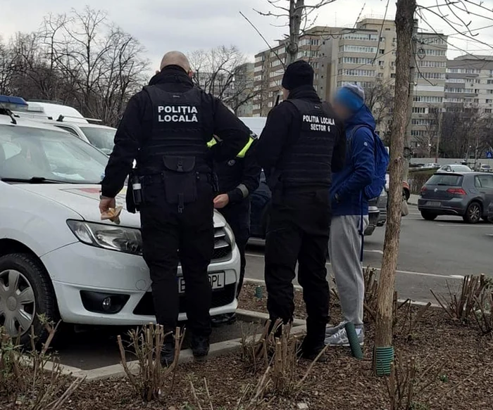 Bărbatul a refuzat să se legitimeze / foto: Facebook