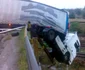 Accident spectaculos pe DN 25 Galaţi-Tecuci