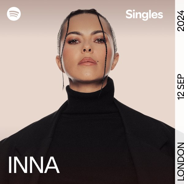Inna, prima artistă din Europa de Est la Spotify Singles: „Este un privilegiu...”