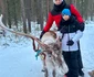 Victor Cornea și-a luat fiul, pe Luca, din vacanță din Laponia
