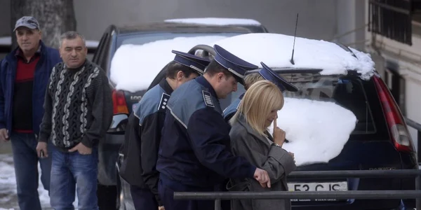Elena Udrea cu degetul la nas la Curtea suprema FOTO Mediafax 