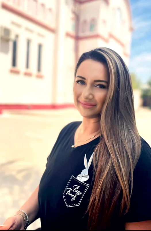 Andreea Sandu și-a găsit liniștea la Mănăstirea Pantocrator Foto: arhiva personală 