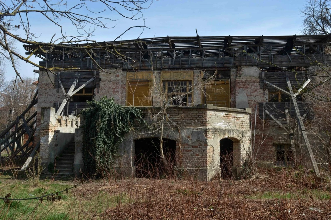 Casa Muhle a ajuns o ruină