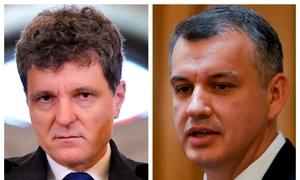 Nicușor Dan, Eugen Tomac. FOTO Mediafax Foto