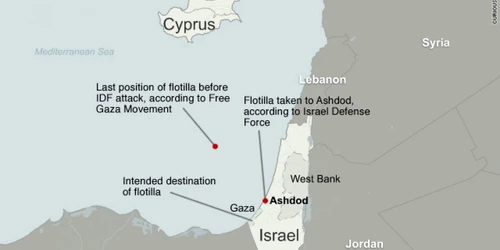 flotila turcia gaza 2010 raid israelian
