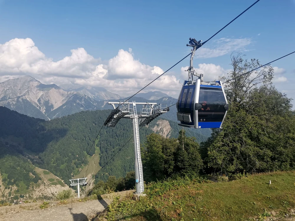 Spre pârtiile de schi FOTO Ștefan Both