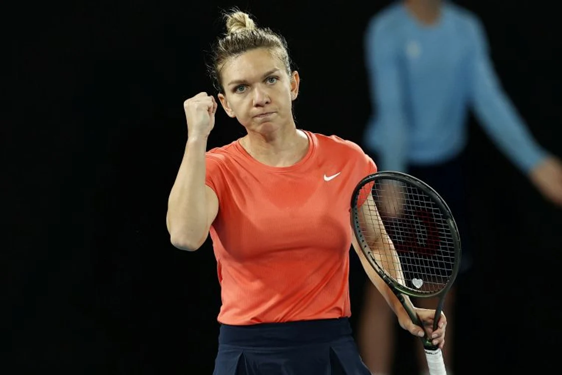 Simona Halep s-a calificat în finală la Melbourne (FOTO: Gulliver/ Gettyimages)