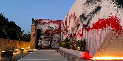 Vila de lux a lui Lionel Messi, vandalizată. FOTO X