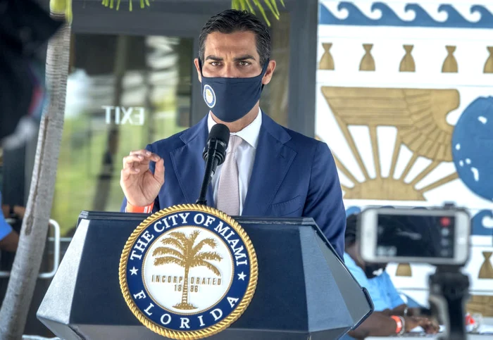 Primarul
din Miami, Francis Suarez. FOTO EPA-EFE
/ Cristobal Herrera-Ulaskevich