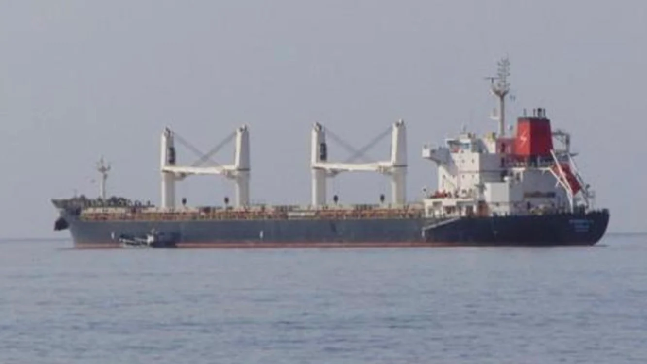 Vrechierul grec Eternity C, atacat de rebelii houthi în Marea Roșie FOTO x