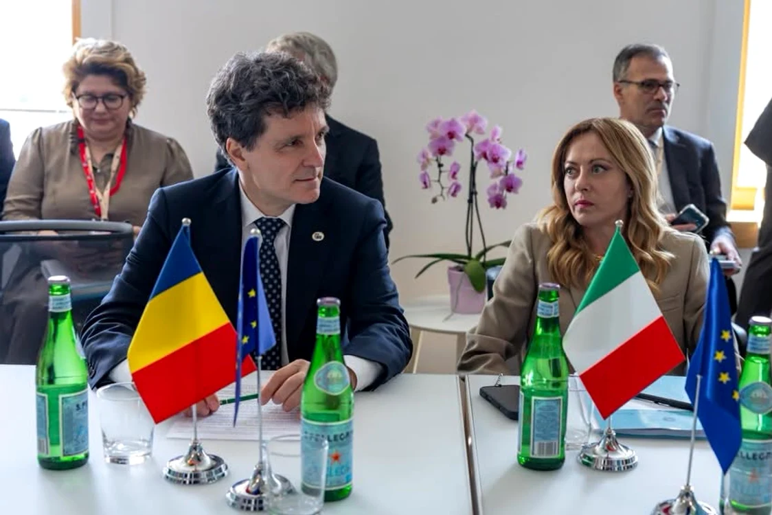 Nicusor Dan și Giorgia Meloni. FOTO FB Nicușor Dan