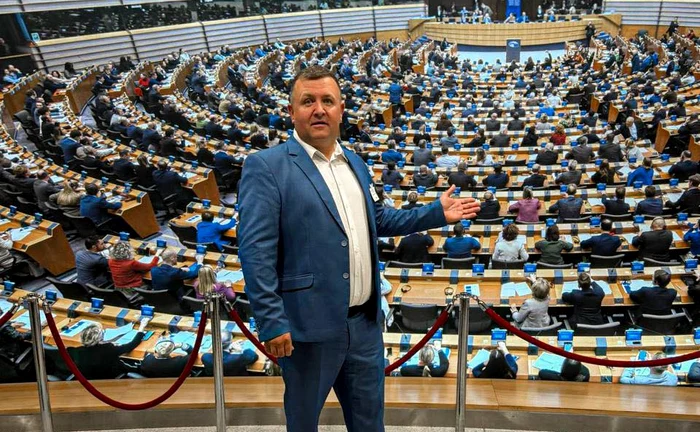 Cirpian Robert Tamaș, primarul comunei Șuletea FOTO: Facebook/Ciprian Robet Tamaș