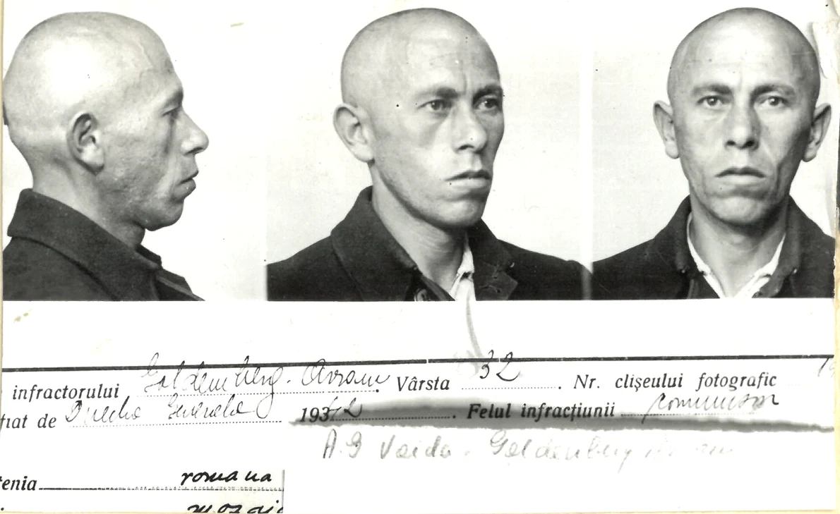 Avram Goldenberg (© Arhivele Naționale ale României, fond Institutul de Studii Istorice și Social-Politice-Fototeca-Portrete, fotografia V1)