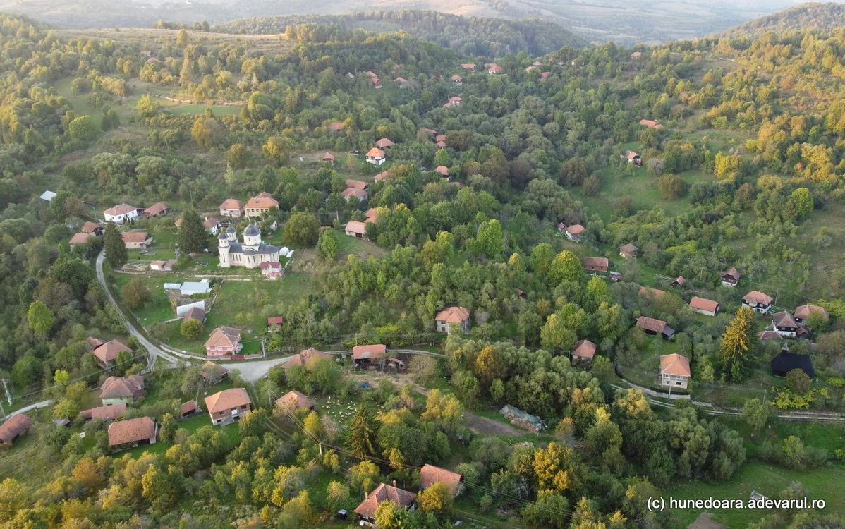 Satul Alun din Hunedoara. Foto: Daniel Guță. ADEVĂRUL