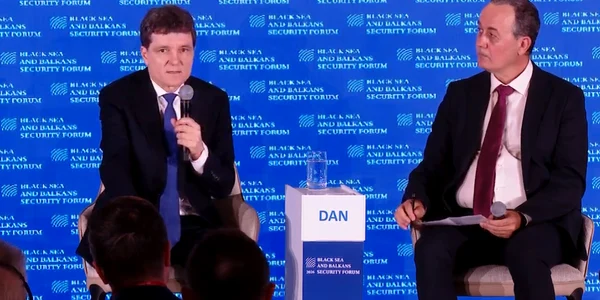 Nicușor Dan la Black Sea and Balkans Security Forum