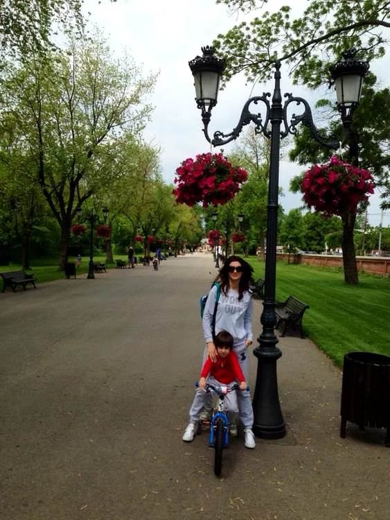 Iuliana Tudor petrece cât mai mult timp alături de fiul ei