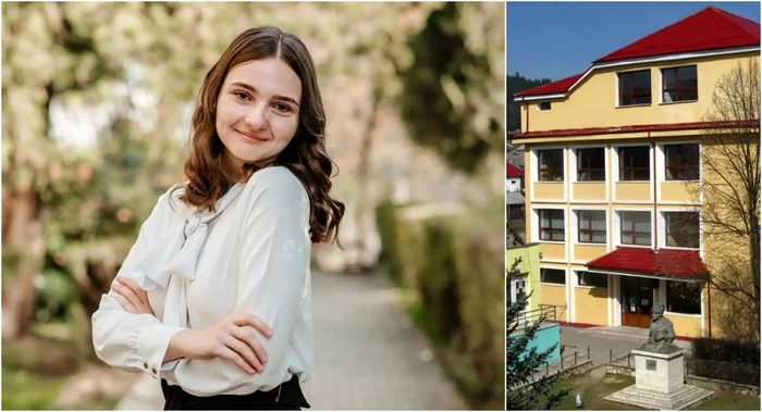 Ema Toda-Puiuleț este singura absolventă cu media 10 la Bacalaureat FOTO Fsacebook/ Emanuela Toda