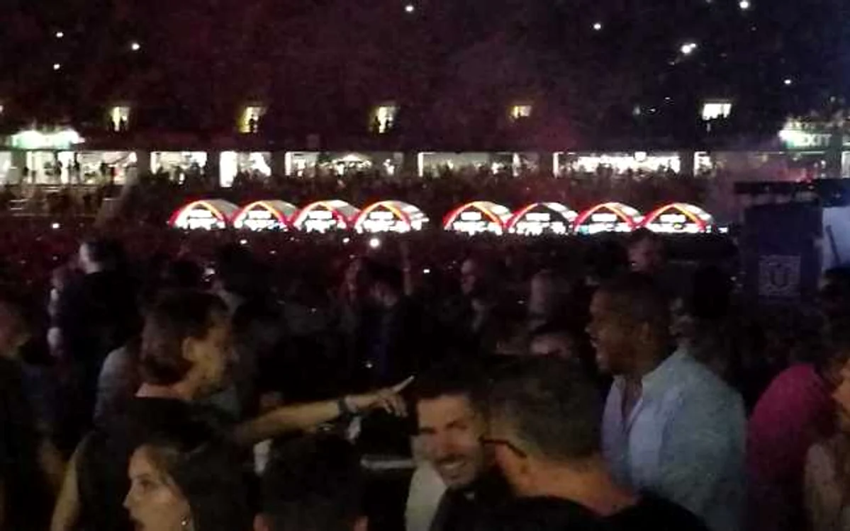 Cabral a fost nelipst de la lounge-l Fratelli de pe Cluj Arena. FOTO: Remus Florescu