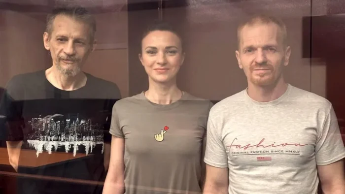 Natalia a fost judecată în Rusia, alături de alți doi ucraineni FOTO: Media Institute for Human Righ
