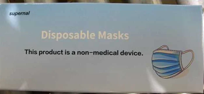 Capacitatea totală de filtrare a acestei măști este insuficientă