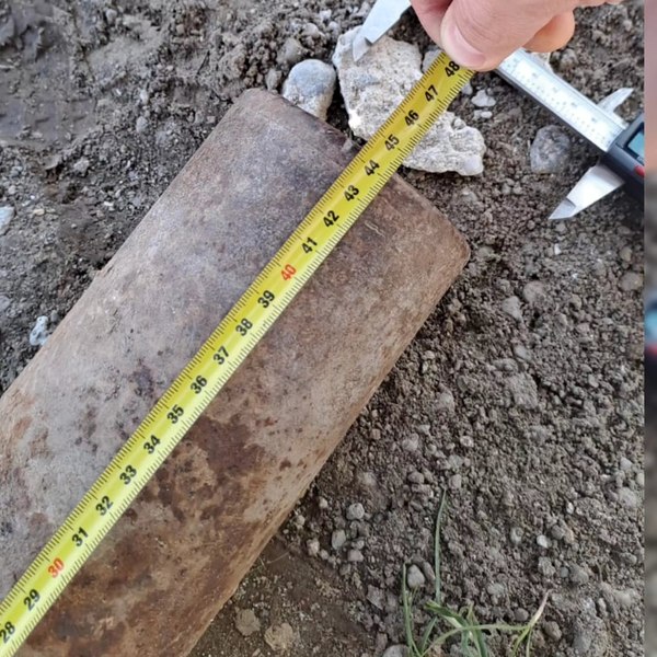 Proiectil exploziv, găsit în gospodăria unui bărbat din Mihăilești, Giurgiu