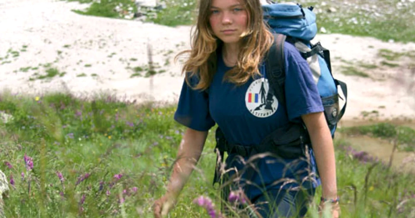 VIDEO Crina Coco Popescu, alpinista de 14 ani, „urmărită” de National Geographic Channel FOTOGALERIE