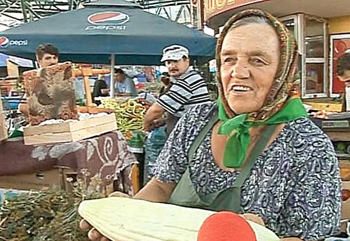 "Mi se pare dubios. Asta e pepene?" - vânzătoare