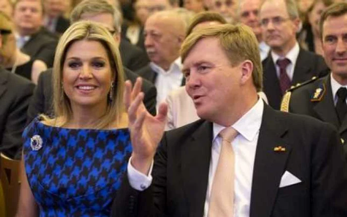 Regele Willem-Alexander la conservatorul Ceaikovski din Moscova. FOTO: AP