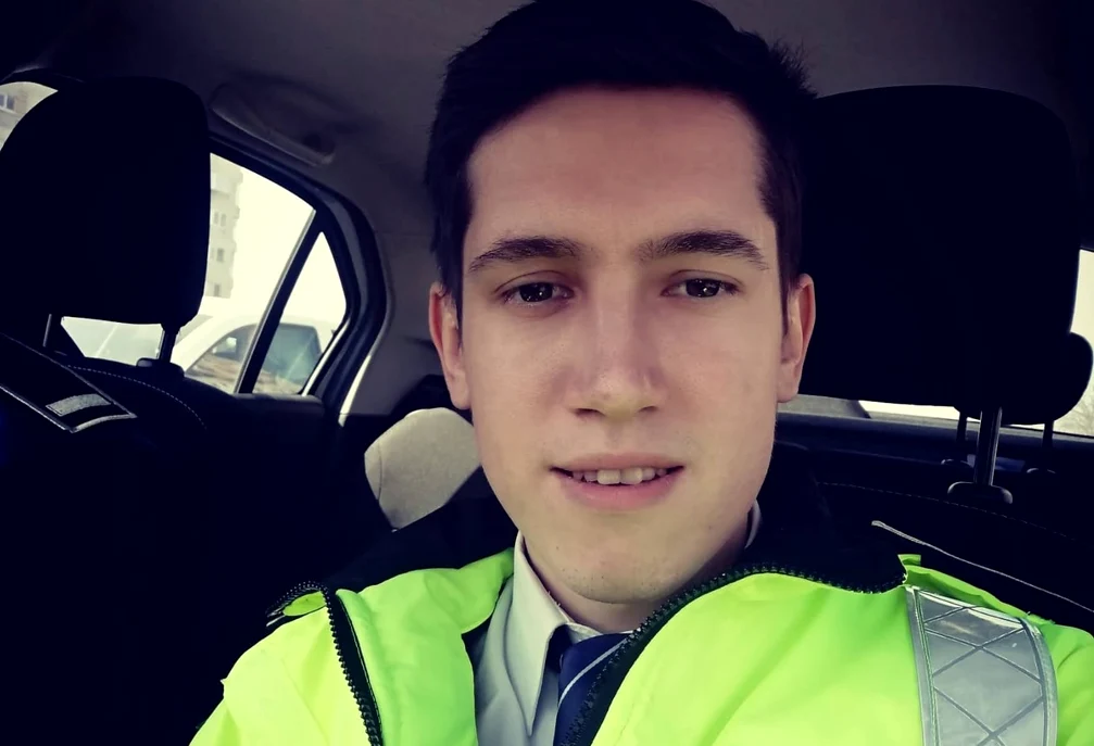 Răzvan Florin Ghircuș, agent de poliție FOTO: IPJ Constanța