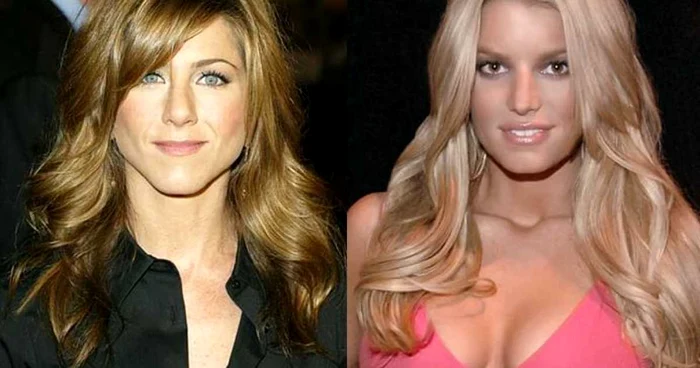 Jennifer Aniston şi Jessica Simpson au fost surprinse de indiscreţia lui Mayer.