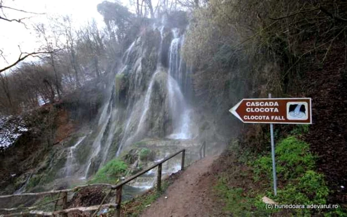 Cascada Clocota. FOTO: Daniel Guţă. ADEVĂRUL.