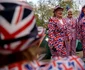 Simpatizanții monarhiei s-au îmbrăcat în culorile steagului Union Jack (Foto: GettyImages)