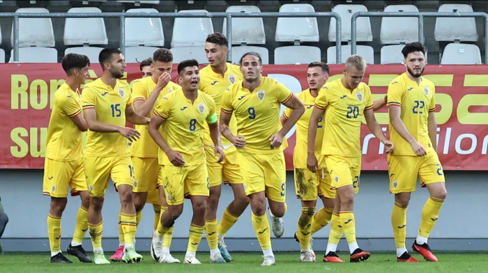 Naționala sub 20 de ani, rezultat mare contra Angliei. Foto frf.ro