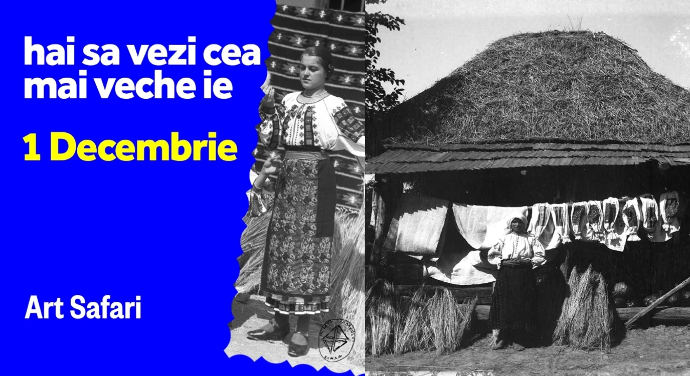 Cea mai veche ie, expusă la Art Safari