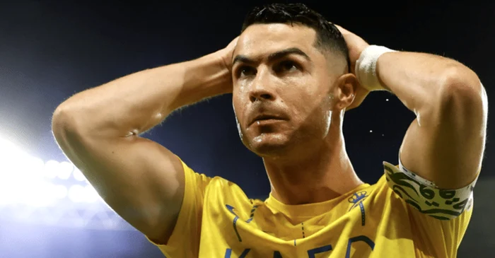 Cristiano Ronaldo nu a vrut să strice liniștea înmormântării. Foto Facebook Al Nassr