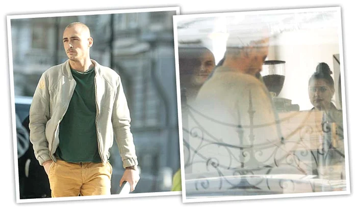 Fotoreporterii Click! l-au surprins  pe actor la întoarcerea în  România. El pare îngândurat şi a  „vizitat” mai multe restaurante,  dornic să-şi astâmpere foamea