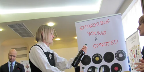 Jancis Robinson la Timişoara FOTO Ştefan Both