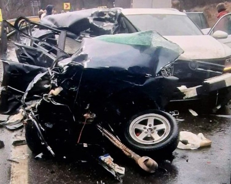 Imagini cumplite de la accidentul nimicitor de pe DN1, din Brașov. Două femei au murit pe loc