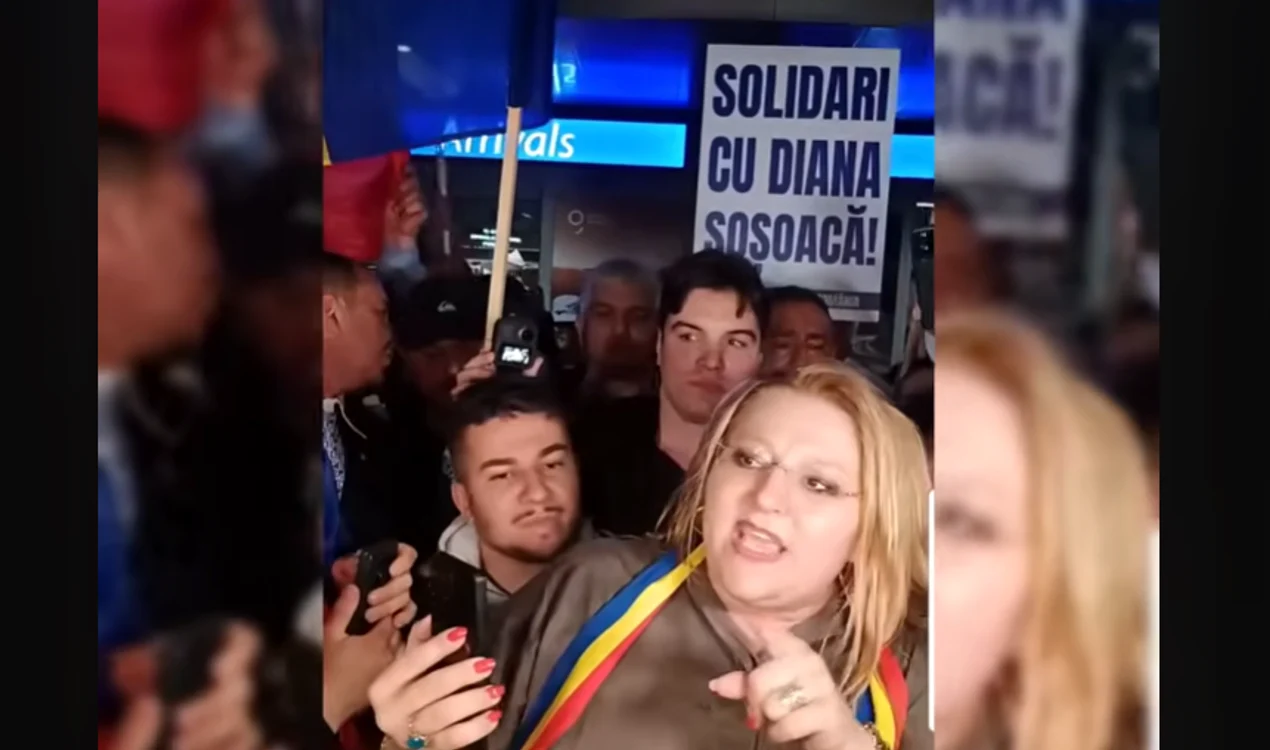 Diana Șoșoacă. FOTO: Captură Video