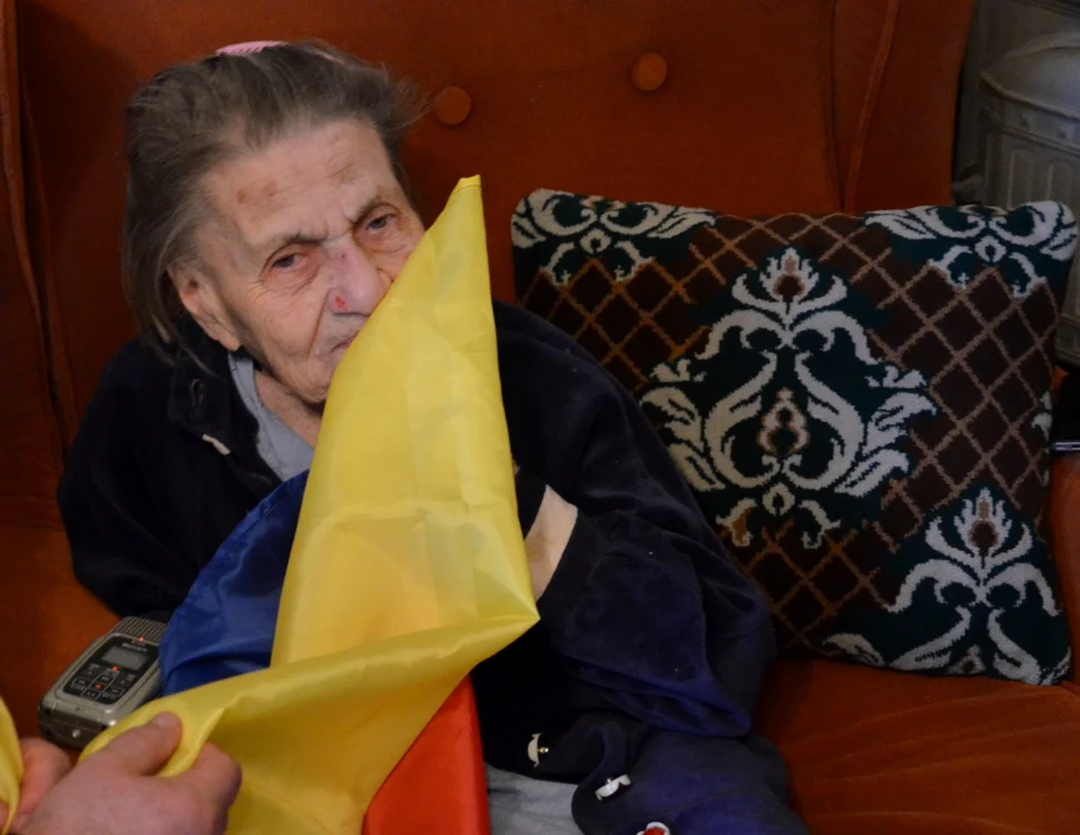 Klara Marcus a supravieţuit lagărului de la Auschwitz