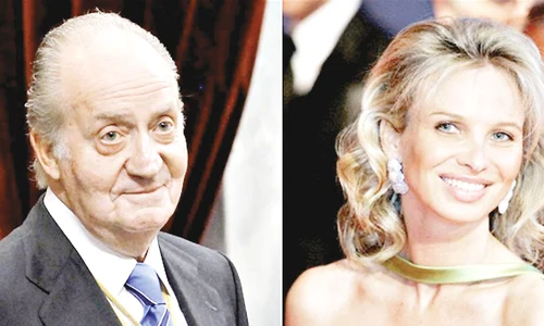 Regele Juan Carlos şi prinţesa germană Corinna Sayn Wittgenstein jpeg