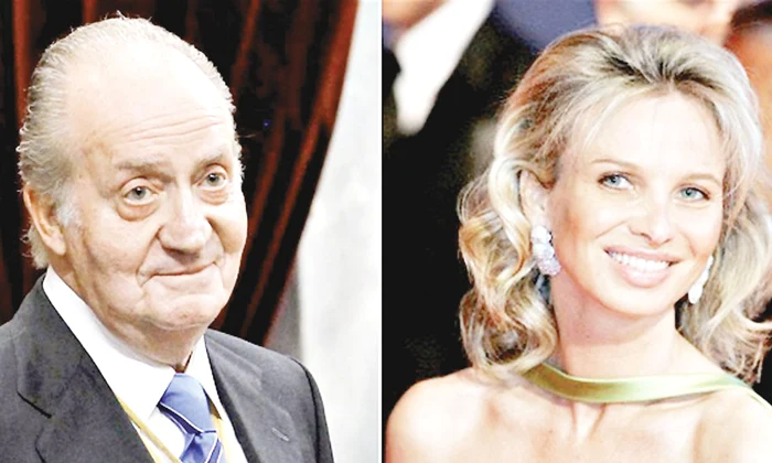 Regele Juan Carlos şi prinţesa germană Corinna Sayn Wittgenstein jpeg