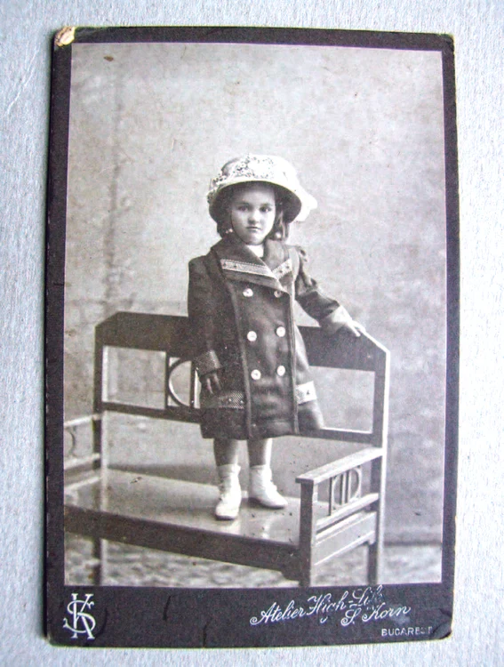 Eugenia Oancea în 1910