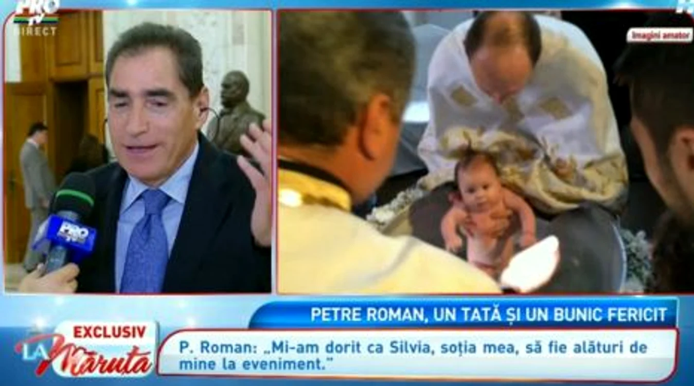 Fetiţa Oanei Roman şi a lui Marius Elisei, Maria Isabela