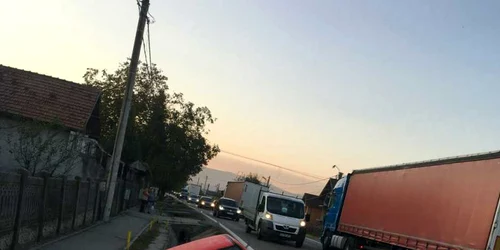 Valcea accident pe şoseaua de centură din Râmnicu Vâlcea DN 7 Foto Adevărul