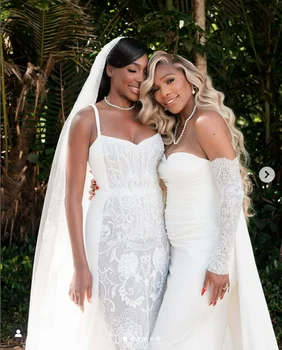 Venus și Serena Williams, în pozele lor de la nuntă