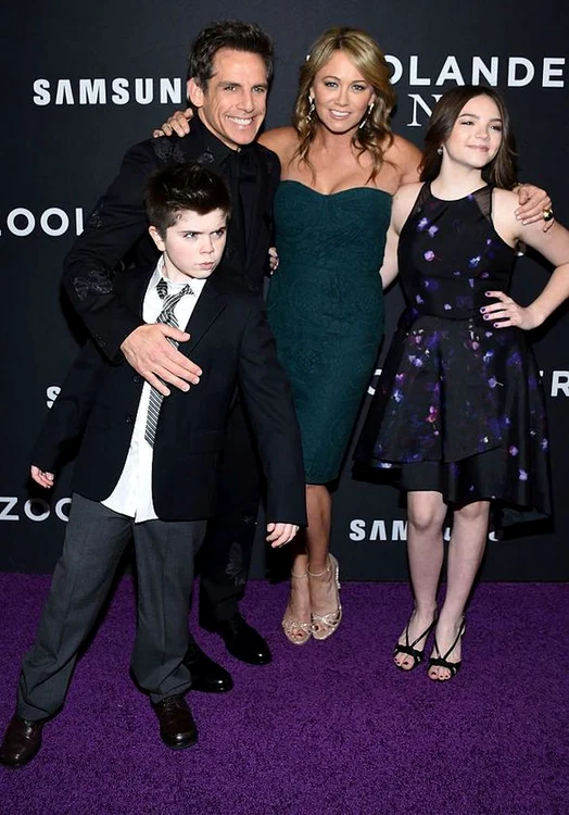 
    Ben Stiller şi familia  