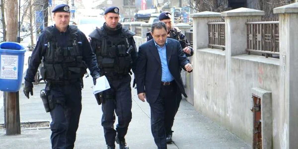 Perchezitii la Marian Vanghelie FOTO Mediafax 