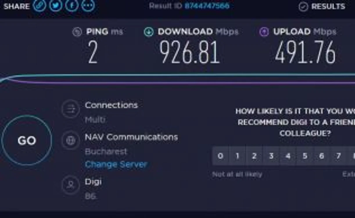 Acer Nitro 5 (2019) Test viteza fir